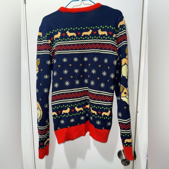 Geeknet Corgi Dog Holiday Ugly Sweater Size Small - Picture 3 of 4